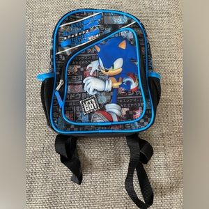 Sonic The Hedgehog 12” small Kids Backpack like New No Tags Sega Genesis
